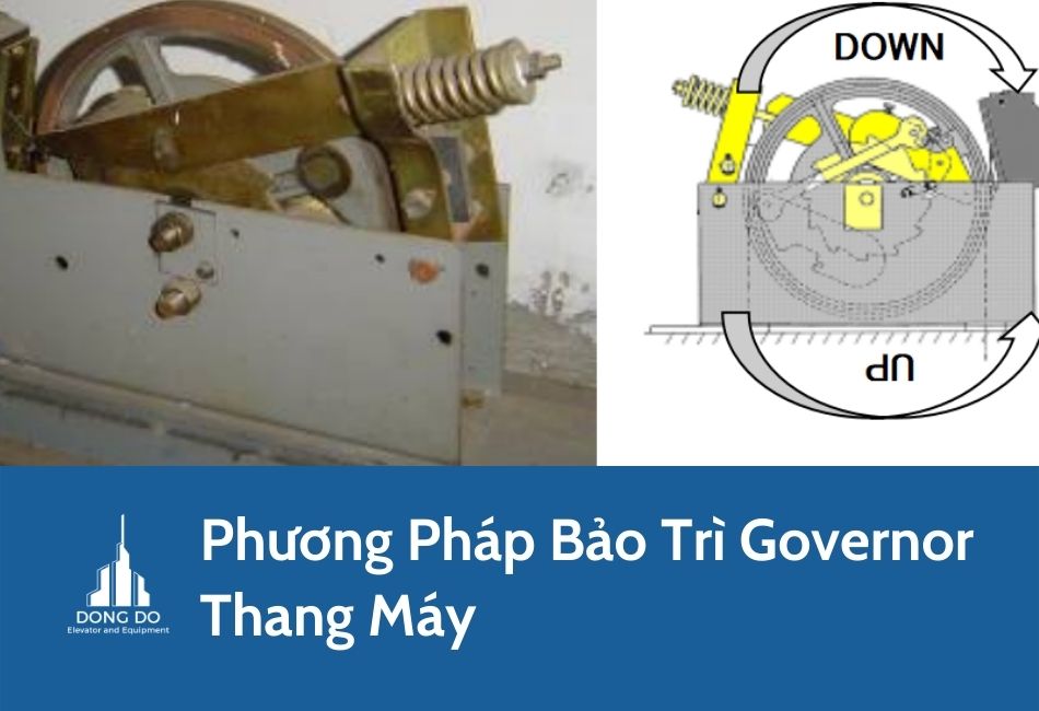 Phương pháp bảo trì Governor thang máy Mitsubishi