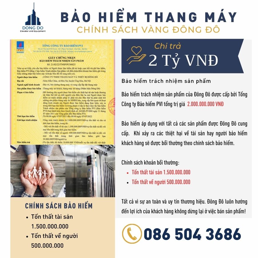 Bảo Hiểm Thang Máy Đông Đô: Không dừng lại ở trách nhiệm sản phẩm mà còn là giá trị nhân văn