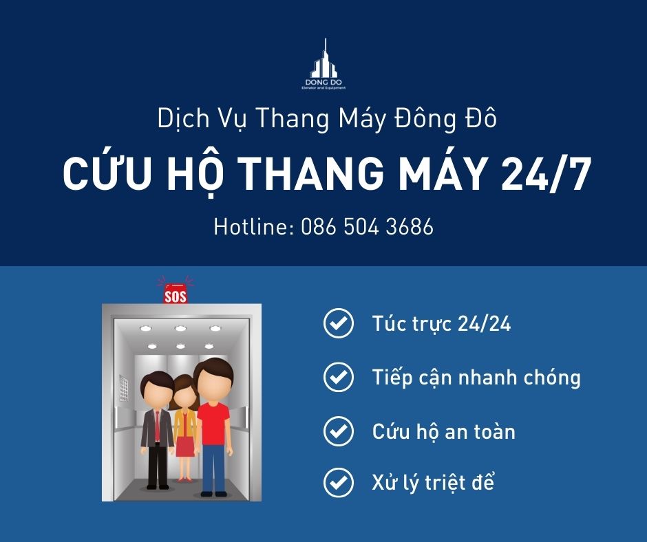 Dịch vụ cứu hộ thang máy 24/7