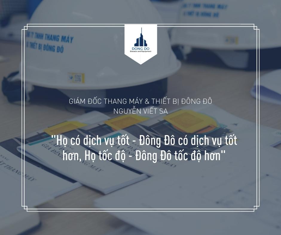 Thang máy & Thiết bị Đông Đô định hướng xây dựng Tập Đoàn Thang Máy dẫn đầu về dịch vụ