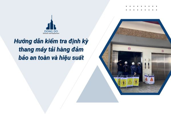 Hướng dẫn kiểm tra định kỳ thang máy tải hàng đảm bảo an toàn và hiệu suất